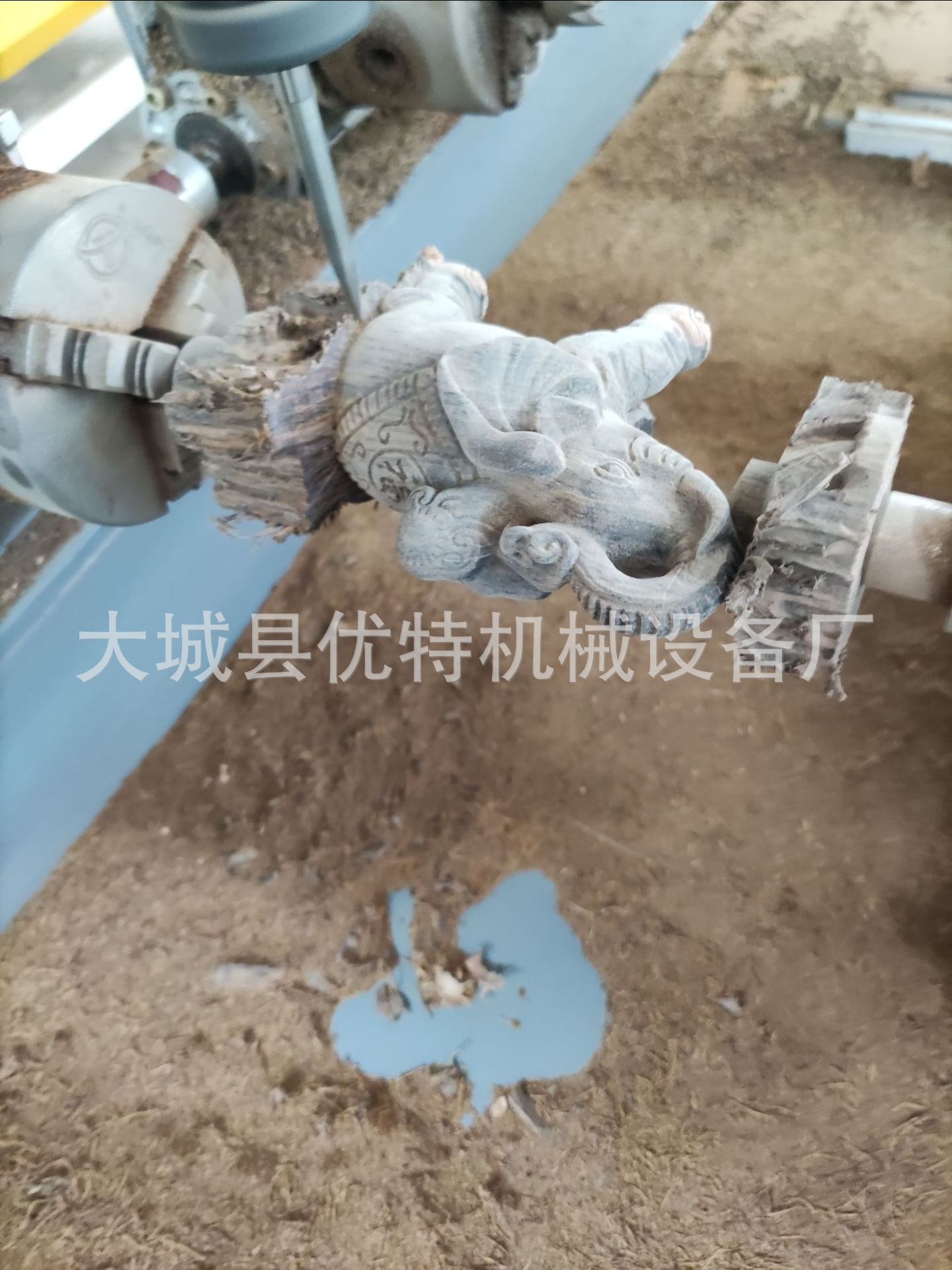 数控旋转轴三维立体雕刻机小型家用雕刻机四轴工艺品摆件雕刻机
