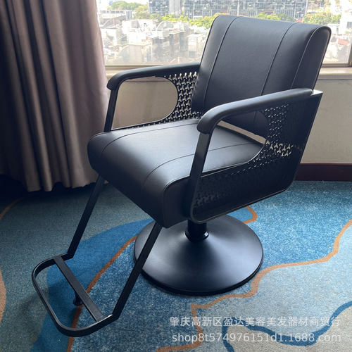 盈剪理发椅发廊专用可旋转升降美发椅现代简约时尚剪发椅美发椅