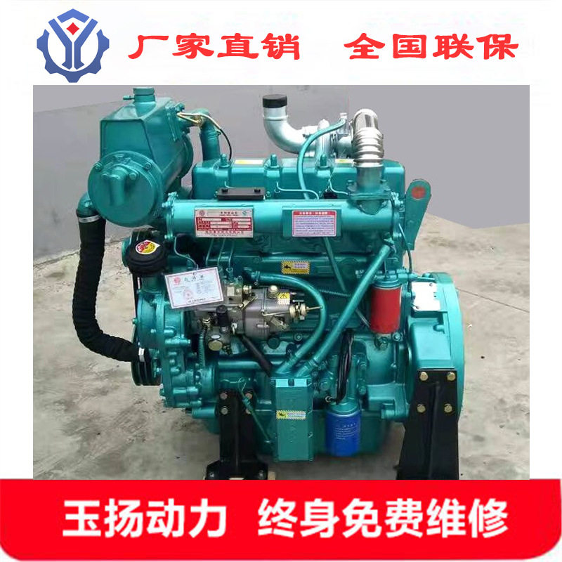 台南R4105ZC四缸柴油机 配套潍坊56千瓦捕捞用配带水箱柴油发动机