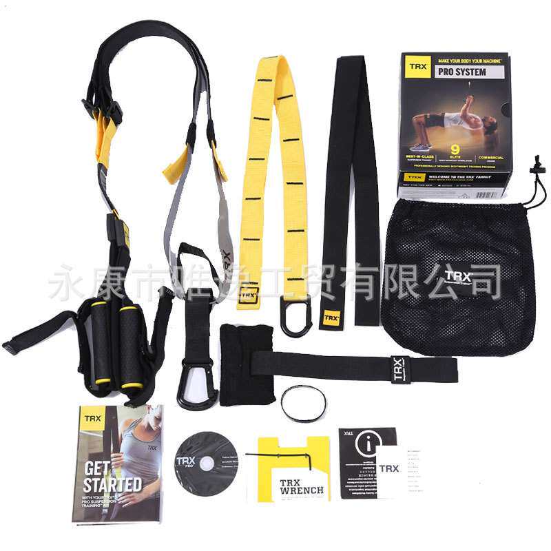 ad-trx悬挂拉力带健身拉力绳训练带健身带阻力带拉力器健身器材P7