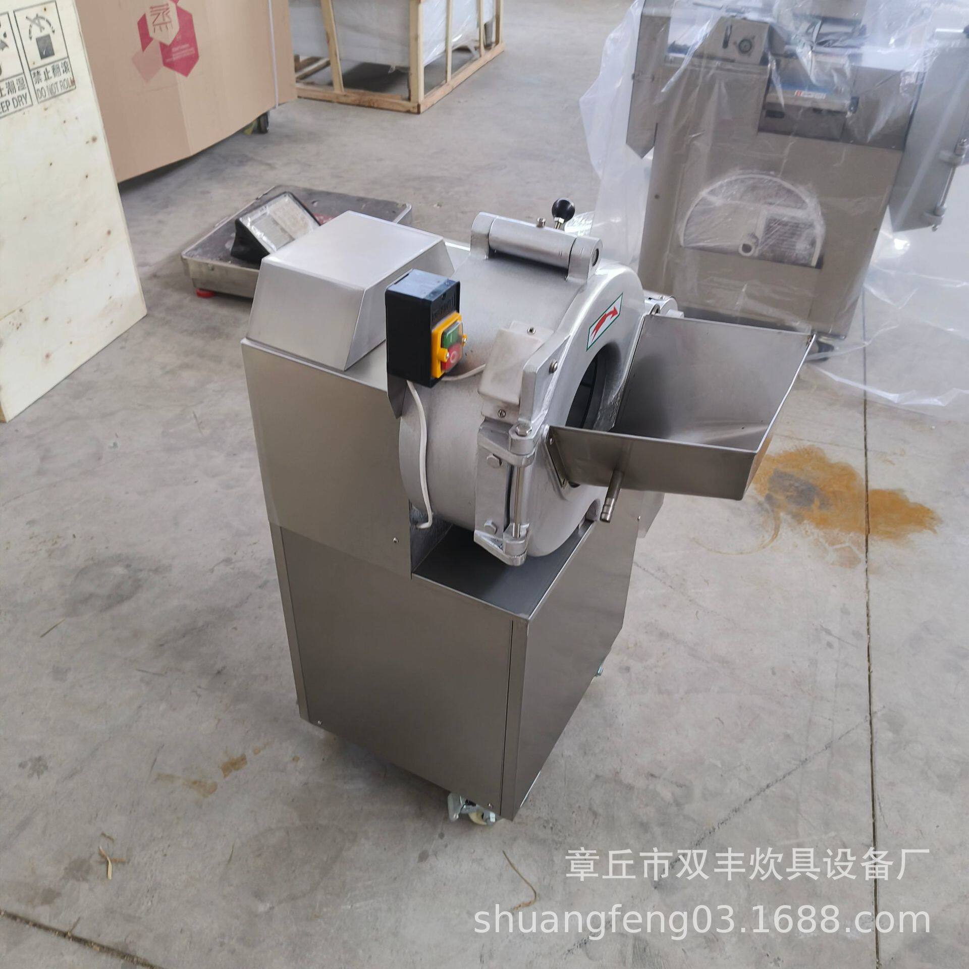 供应不锈钢切丁机100型号不锈钢切丁机洋葱切丁机图片