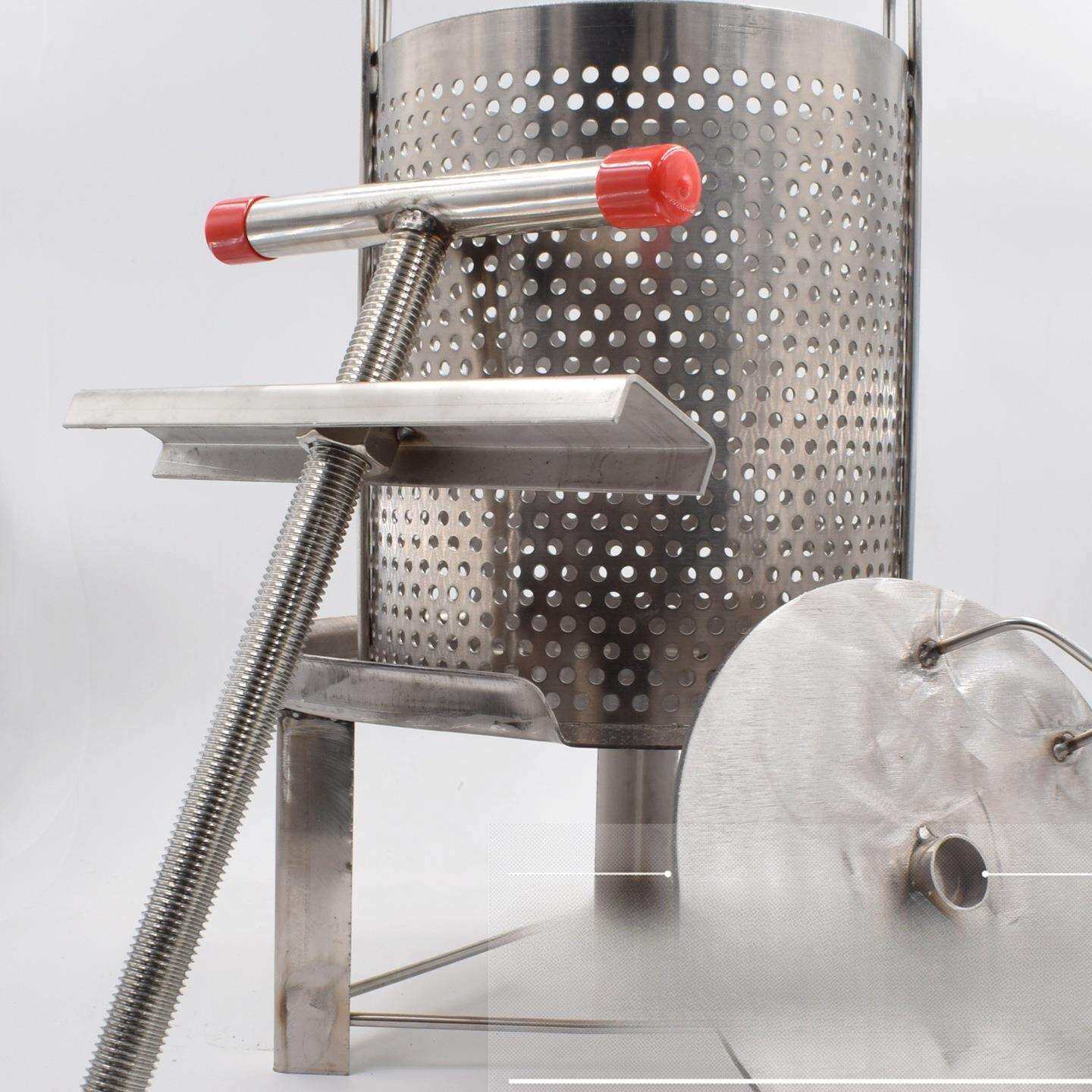 压蜜机全不锈钢榨蜜机榨蜡机榨汁机新款土蜂蜜压榨机榨糖咸菜油渣