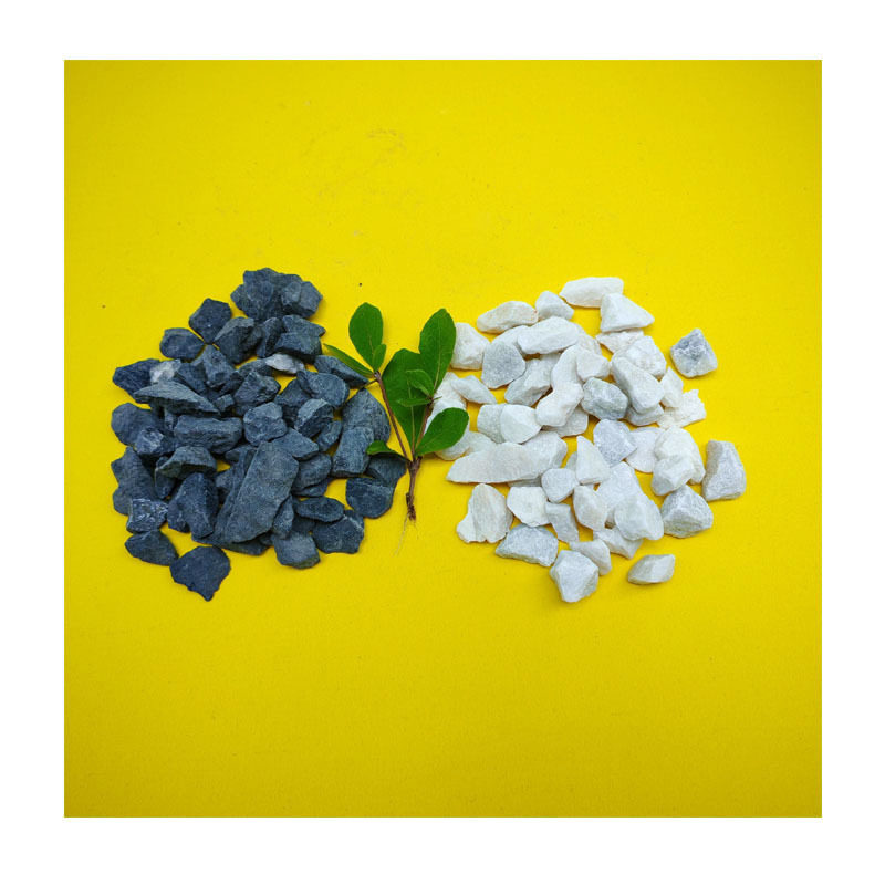 批发灰色黑色石子枯山水景观露营风园林散铺造景黑碎石卵石砾石