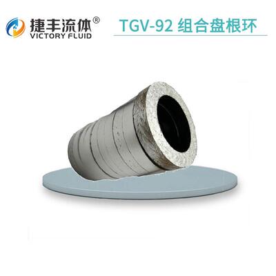 捷丰流体TGV-92组合盘根环石墨+镍丝/纯石墨φ64*12.7*250mm/套