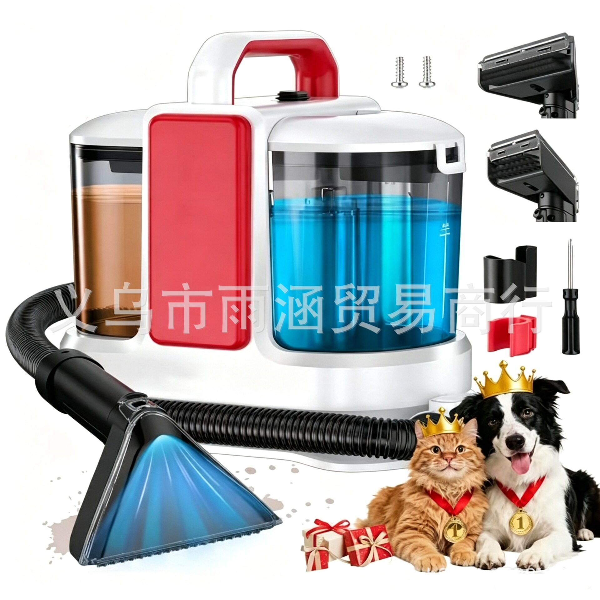 13Kpa布艺清洗机沙发床垫地毯喷抽吸一体机家用吸尘器清洁机跨境