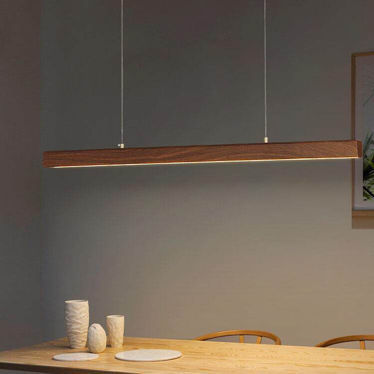北欧餐厅长条吊灯现代简约2022新款一字吊线创意吧台极简餐桌灯具