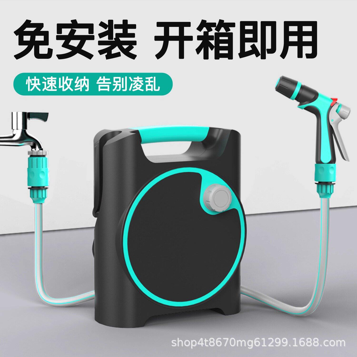 洗车水枪高压家用冲洗增压水枪喷头软管水管接自来水浇花冲院子