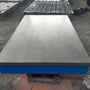 铸铁平台重型焊接研磨工作台T型槽钳工装配平板划线刮研检验平台