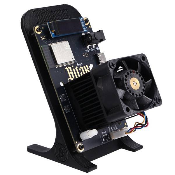 1套 颜色:黑色 材质:PCB+塑料 欧规 AC100-240V Bitaxe Gamma 1
