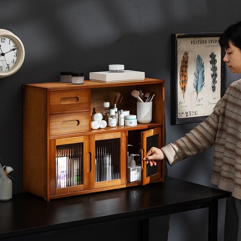 厨房置物架台面橱柜内隔板分层架灶台调料品收纳锅架桌面储物架子