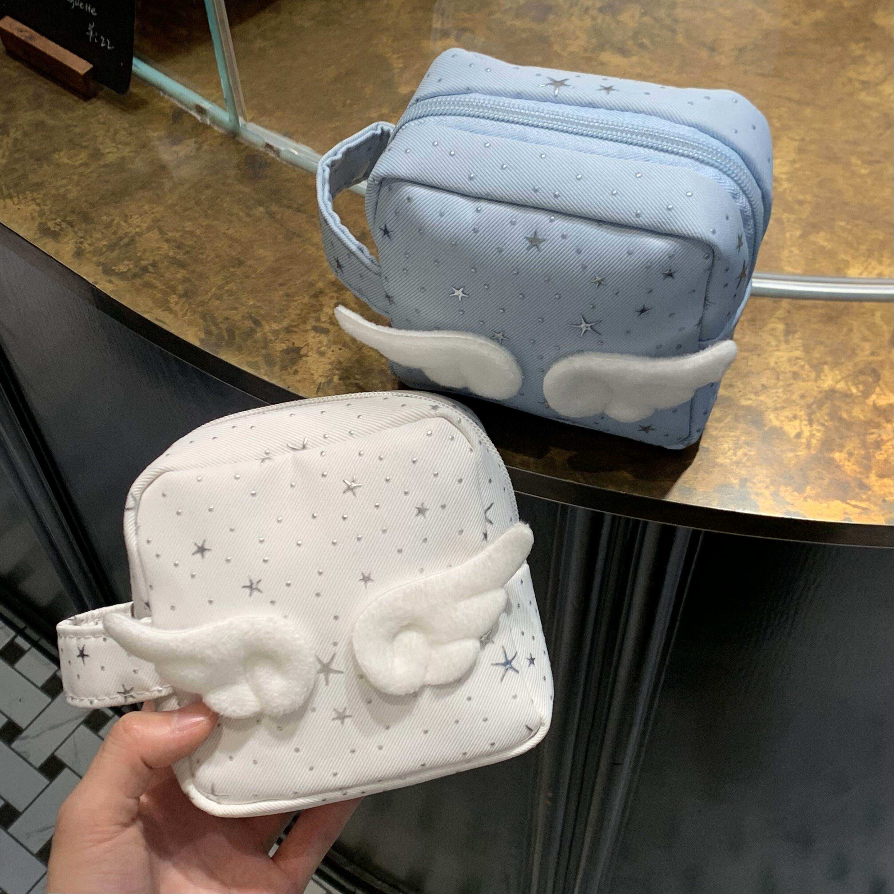 ins风卫生巾收纳包学生大容量月事包姨妈巾便携包多功能杂物小包