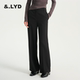 流行爆款 阔腿裤 子休闲裤 2025新款 特价 ANDLAYERED垂垂面膜裤