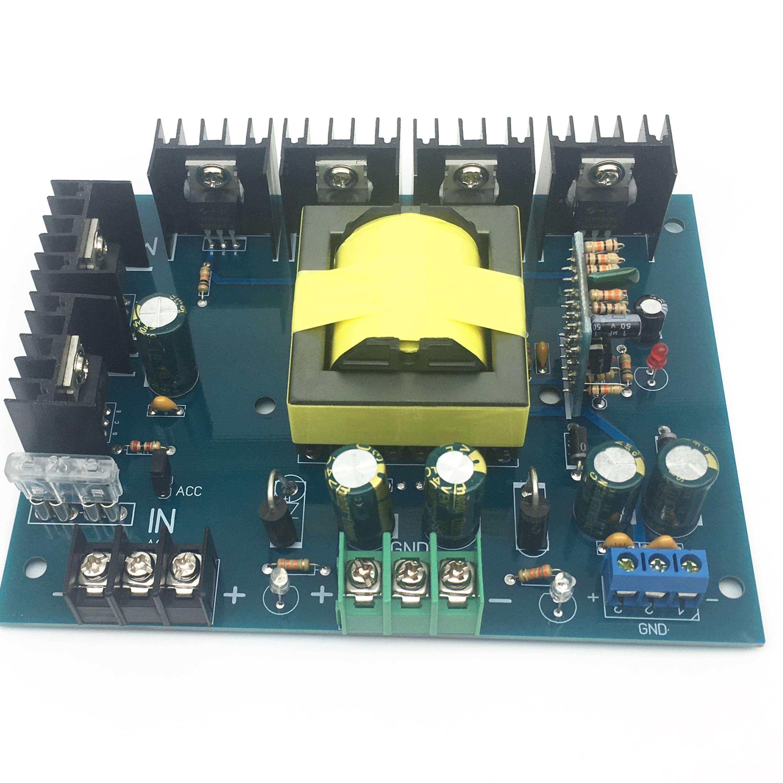 单直流12v/24v转变两组双直流电源 改汽车用音响电源板电压定制做