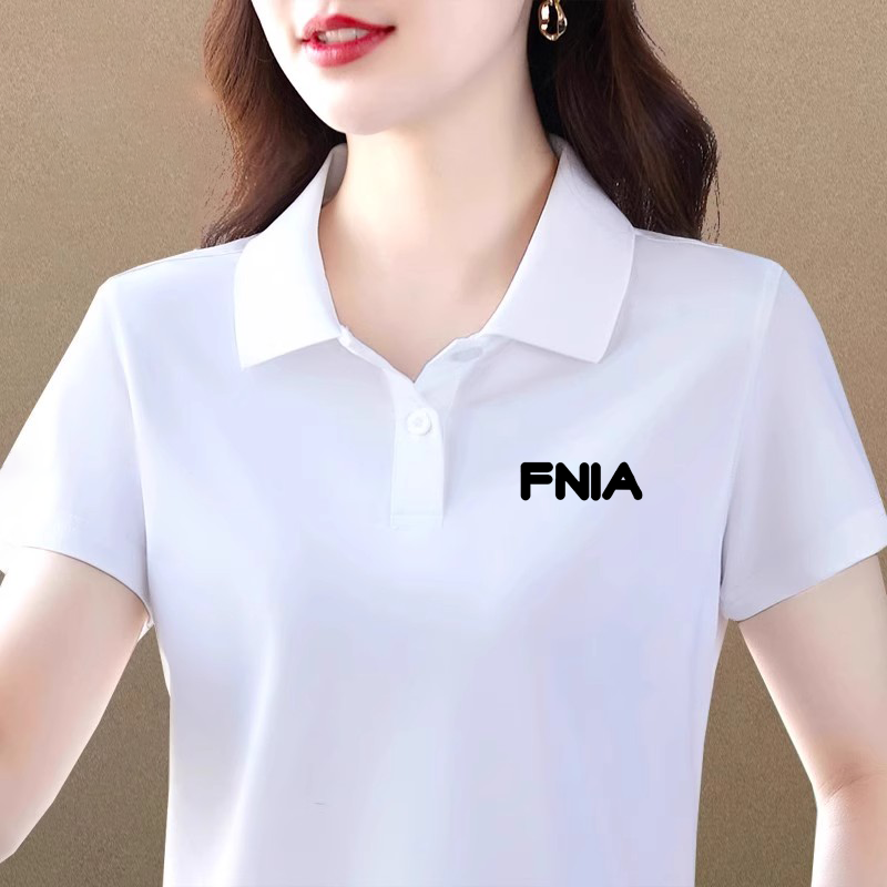 菲乐官方旗舰店正品纯棉polo衫女