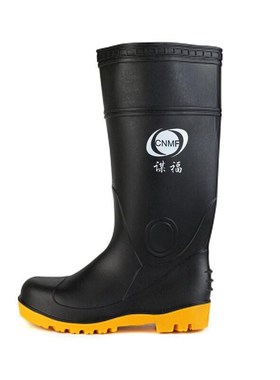 谋福 CNMF【特种工矿双r防靴 】防砸耐酸碱高筒雨靴 LT-102 44码
