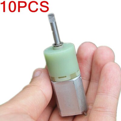 10PCS/LOT  DC 12oV 50RPM Slow Speed  20mm Micro 130 Plane