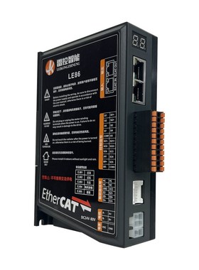 雷控EtherCAjT总线型驱动器LE57 LE86 开环闭环通用步进电机驱动