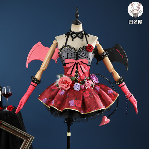 凹兔漫 现货 lovelive东条希cos服小恶魔觉醒cosplay服装