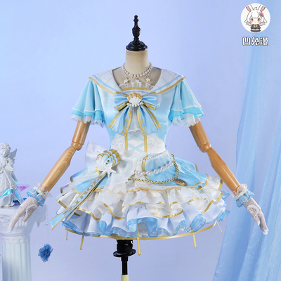 凹兔漫 现货 lovelive水团打歌服aqours贝壳套鞠莉曜善子cos服