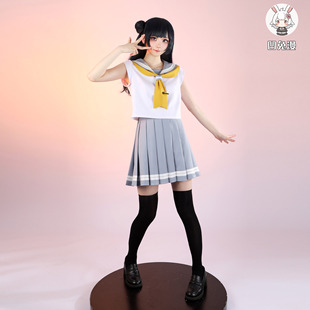 凹兔漫 预售 水团cos服常服lovelive制服夏季水手服校服cosplay