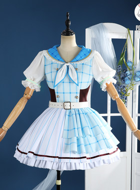 凹兔漫  15周年水团aqours十五周年企划队服cos服Cosplay女装