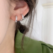 尚美铂爵18K玫瑰金bee love蜂巢耳环蜂窝耳钉耳饰520节日礼物