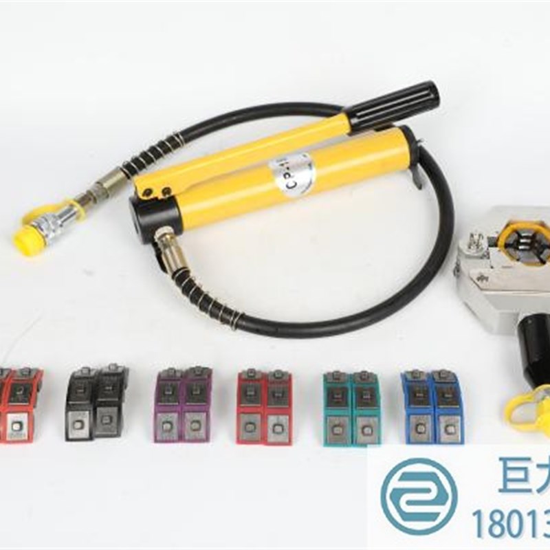 汽手车空调便携式压管机动液压压管机软钳管压接V工具压接啤管机