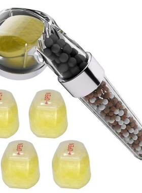 1 Set Lemon Aromatherrapy Filter Shower Head High Pressure S