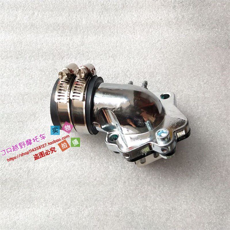 2冲踏板摩托车JOG50CCu 风帆90印王 改装化油器接口化油器加大岐