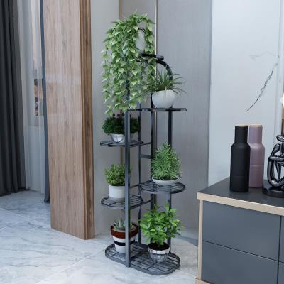 极速欧式 铁艺绿萝客厅置物架多层落地花盆架室内多U功能阳台人气