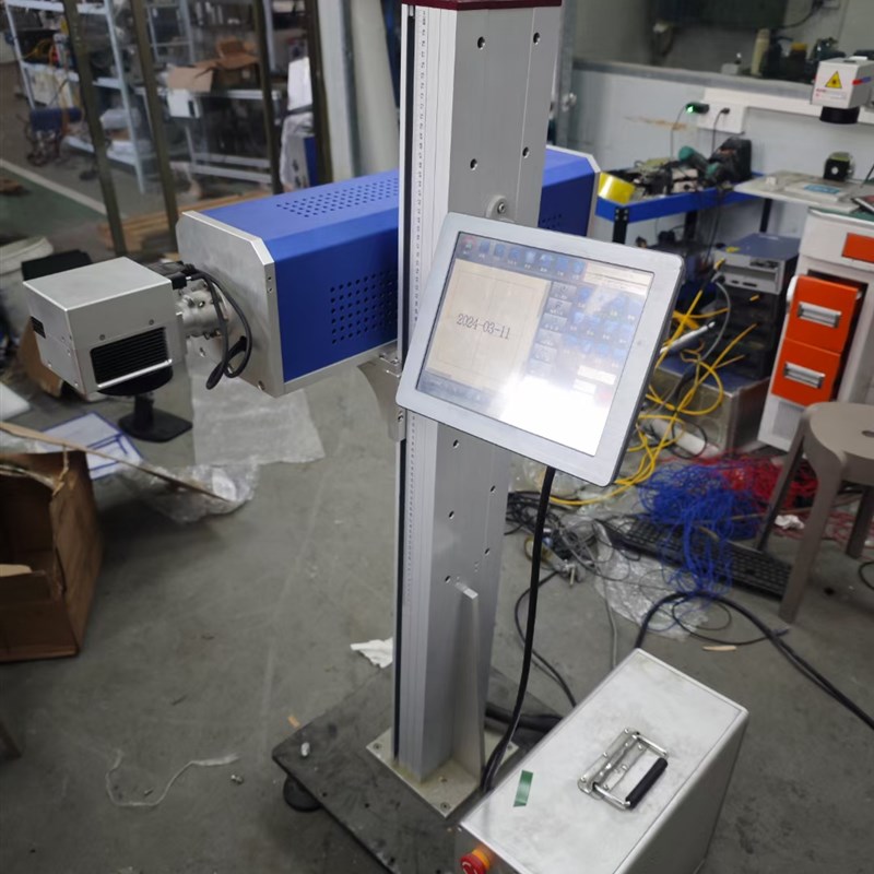 二手激光打标机PkE/PVC圆管竹木板激J光雕刻工艺品刻字金属刻字回