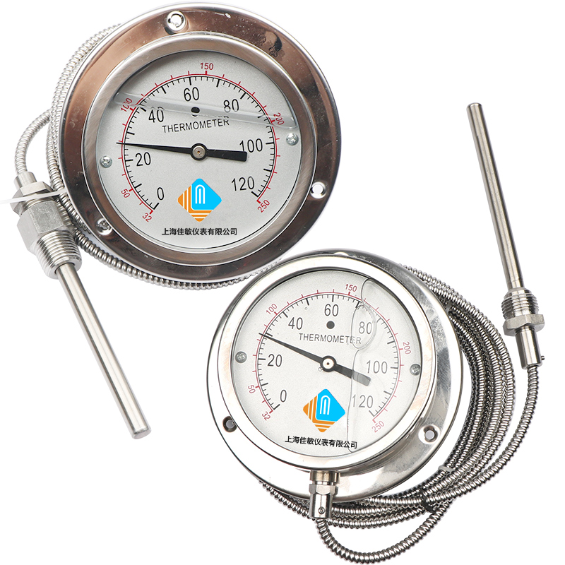 上海佳敏仪表WTQ/WTZ-280BF-N耐震3I04不锈钢温度计液化气罐车槽