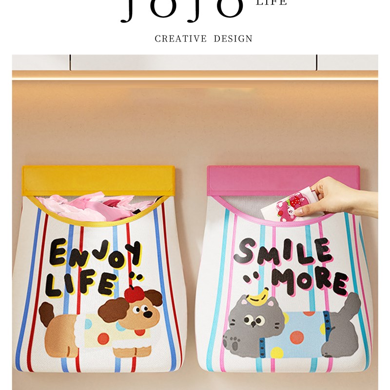 乔乔是l。Pd。杂货先生。垃圾袋储存神器壁挂式厨房大容量.牲畜