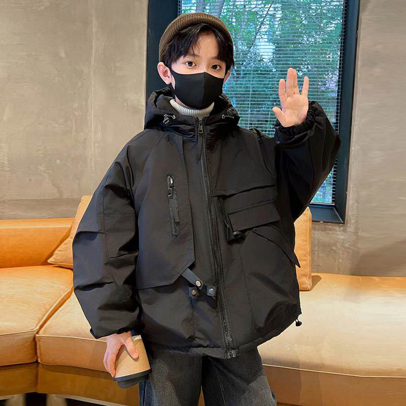 儿童装男童春装外套2025新款冲锋衣春秋款中大童男孩春季酷帅气潮
