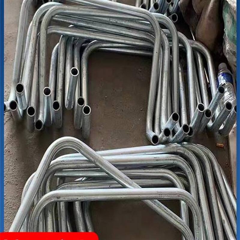 铁路电缆大月牙镀锌穿线弯管隧道过轨大弧度弯头加工定制盘管