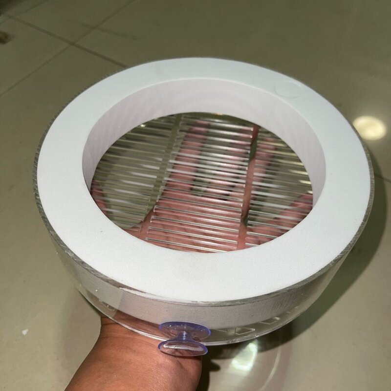 水族鱼缸鱼虫漏斗红虫杯喂食器线虫杯喂鱼线虫血虫投食喂食杯