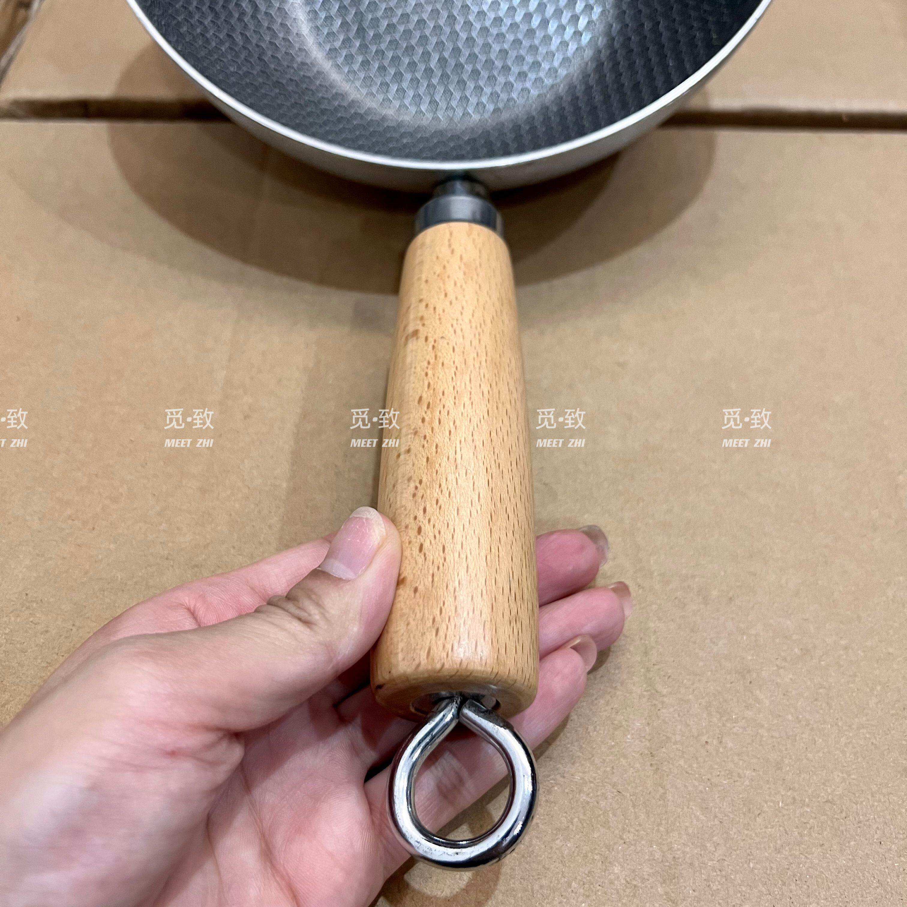 小锅36涂不锈钢家用无品牌/迷你一人食 不粘锅无层炒菜炒1汤锅燃