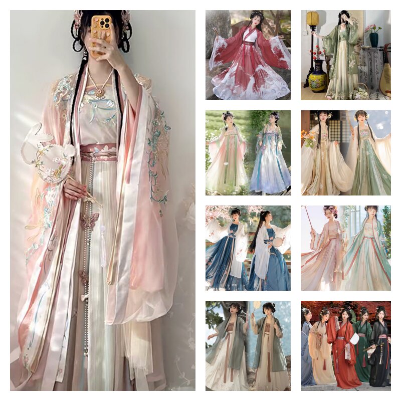 超仙汉服出租古装整套图片