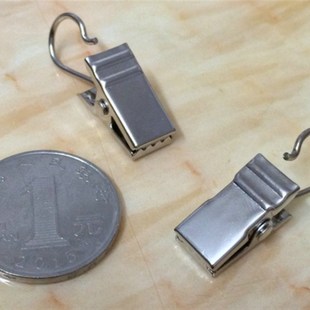 窗帘挂钩浴帘拉环钩子吊环罗马挂环夹子塑料挂圈配件金.属扣环大