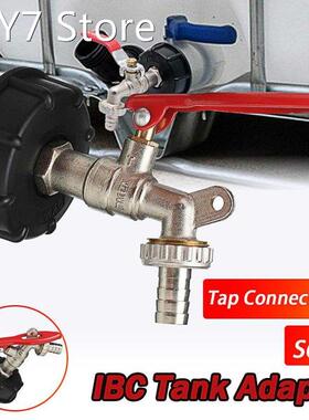 极速IBC Tank Adapter S60X6 w12&ampquot Garden Hose Faucet Wa