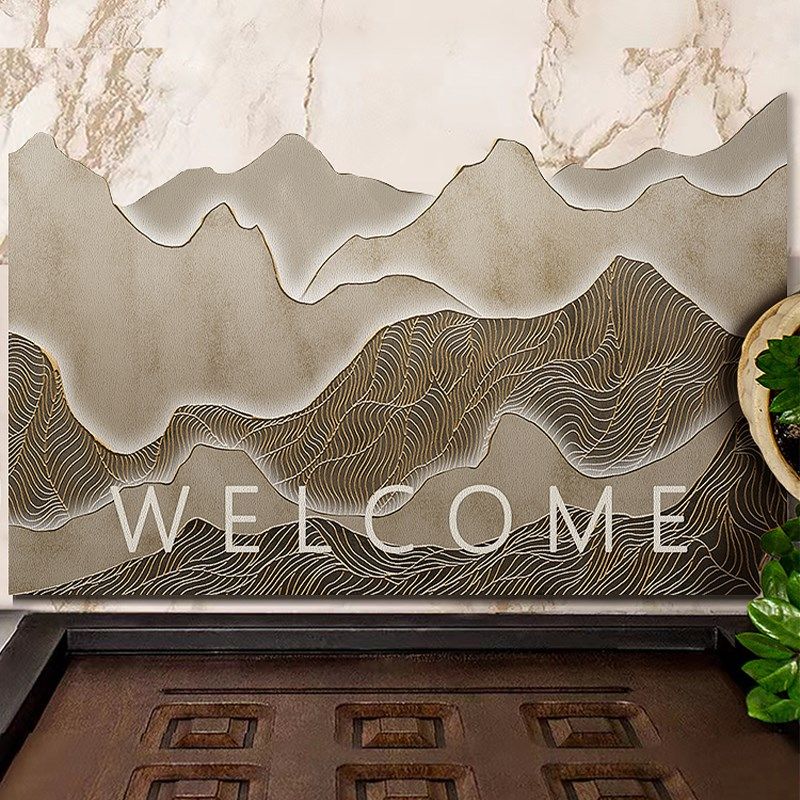 家用皮革入户门地垫防滑脚垫子PVC可擦免洗O裁剪玄关地毯进门口垫,居家布艺,入户地垫,淘宝优惠券,粉丝福利购,淘宝优惠卷