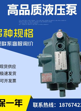 高压柱塞泵 J-V38A4RX-9K5 轴向柱塞泵电动油泵