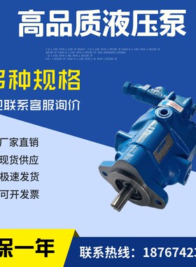 美国威格士液压油泵PVQ10-qA2R柱塞油泵PVQ10/13/20/25/32/40/45