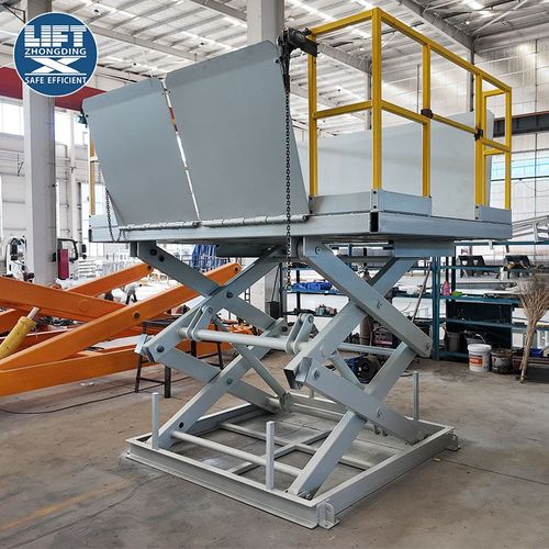 10吨固定剪叉式装卸货过渡平台车间仓库卸货5吨剪X叉式升降平台