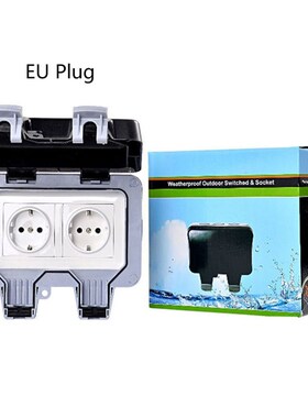IP66 EU Outdoor Waterproof Socket BGox Outdoor Waterproof Wa