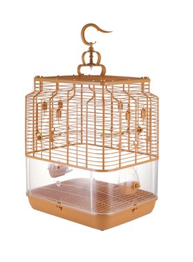 豪华大号防撒新款虎皮玄凤鹦x鹉通用笼牡丹画眉家用别墅繁殖鸟笼