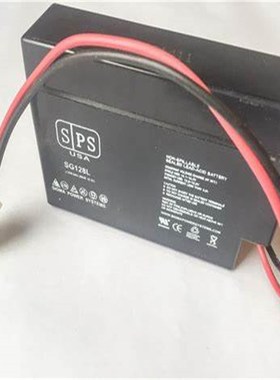 SPS蓄电c池SG1208L 12V0.8AH/20HR精密仪器医疗设备免维护电池