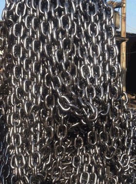 厂家各种规格锰钢G80起重链条 A18mmx54mm重链条提升机吊装