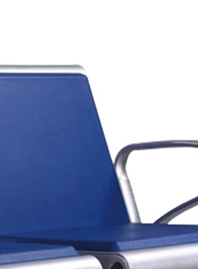 臻远 ZY-ST-JC16 深蓝机场椅排椅两人位 1200*780*67Y0 按个销售