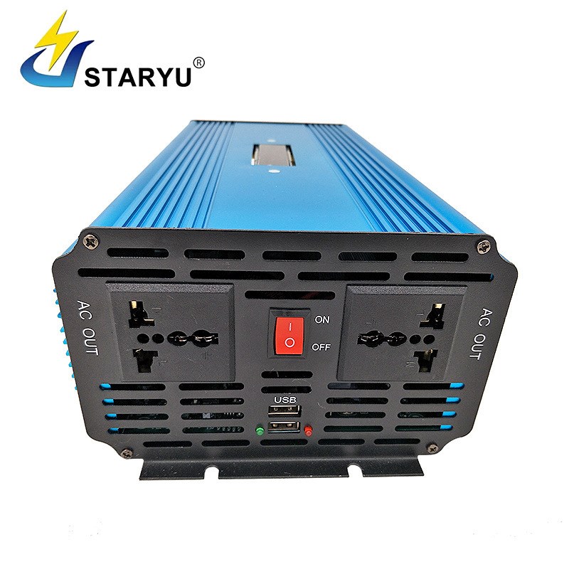 纯正弦波逆变器12v24v通用48v60v转220v 30M00w6000w 太阳能转换